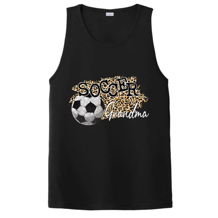 Soccer Grandma Leopard Soccer Grandma Performance Tank