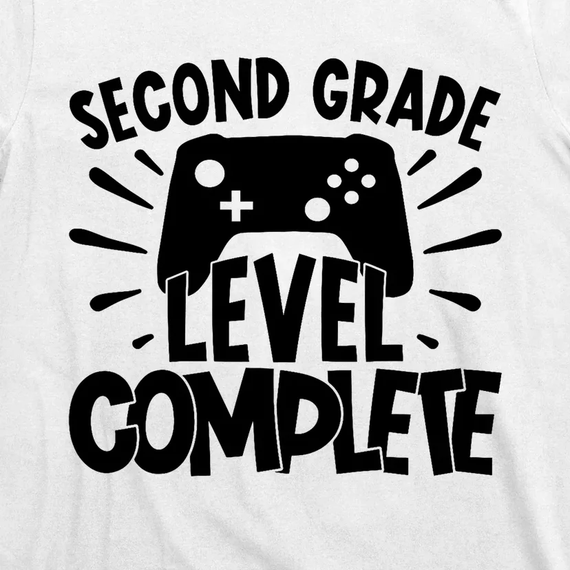 Second Grade Level Complete Last Day Of School Graduate T-Shirt