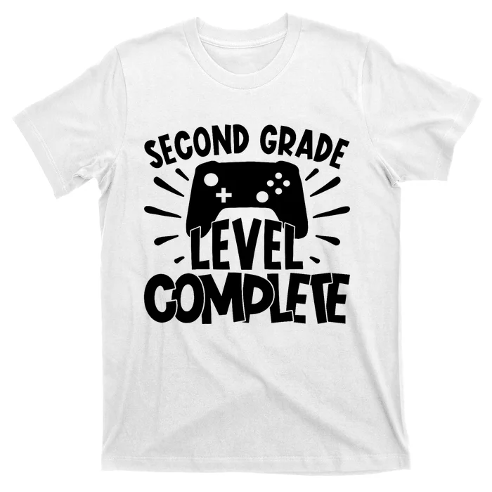 Second Grade Level Complete Last Day Of School Graduate T-Shirt