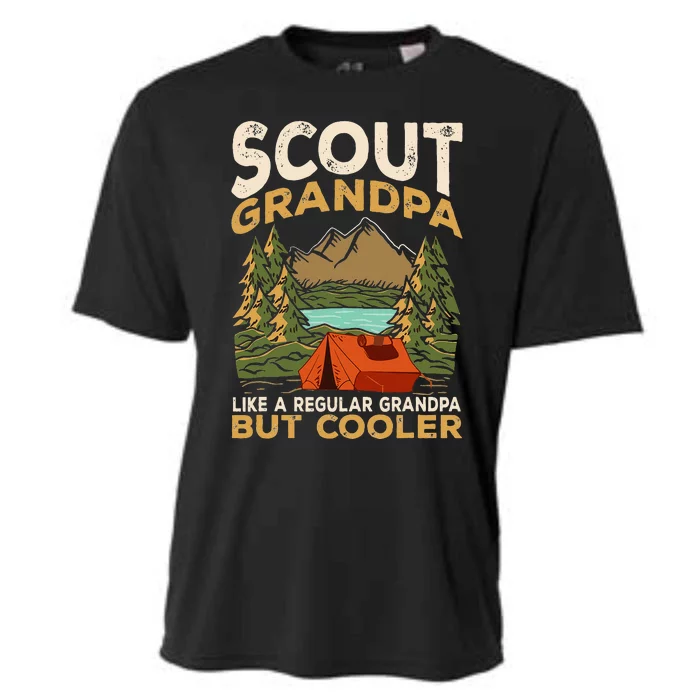 Scout Grandpa Like A Regular Grandpa But Cooler Cooling Performance Crew T-Shirt