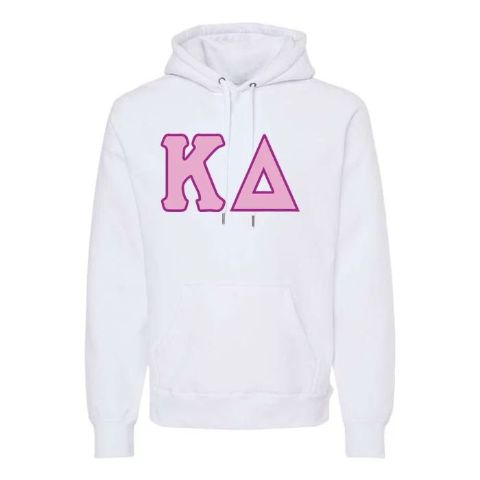 Sorority Greek Letter Premium Hoodie