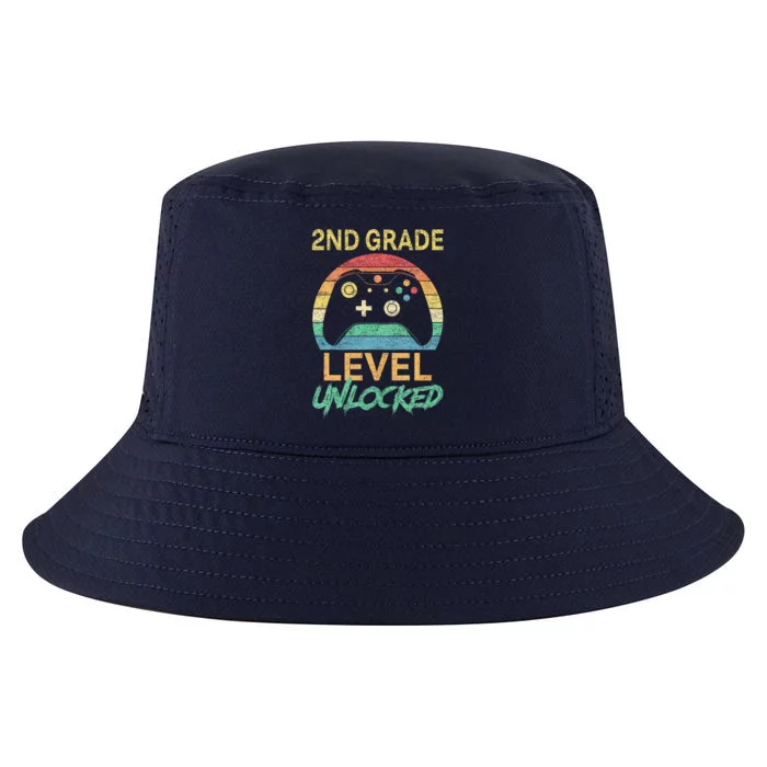 Second Grade Level Unlocked Gamer 1st Day Of School Cool Comfort Performance Bucket Hat