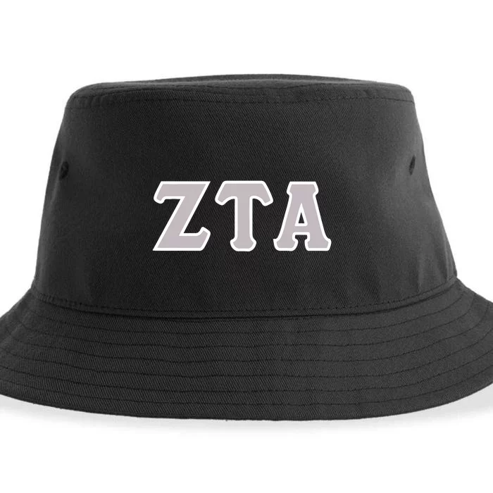 Sorority Greek Letter Sustainable Bucket Hat