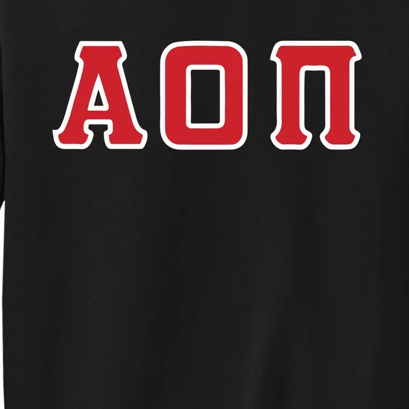 Sorority Greek Letter Tall Sweatshirt