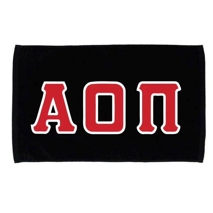 Sorority Greek Letter Microfiber Hand Towel