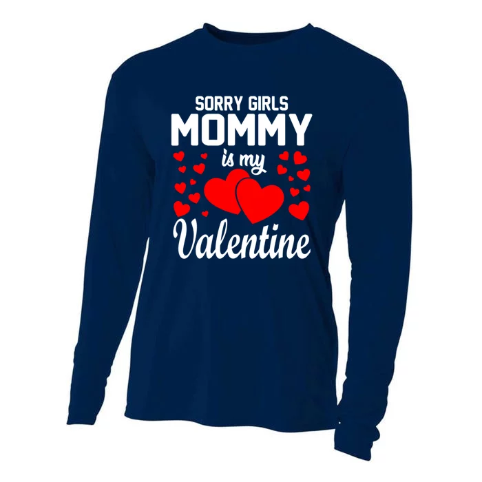 Sorry Girl Mommy Is My Valentine Gifts Idea Cooling Performance Long Sleeve Crew