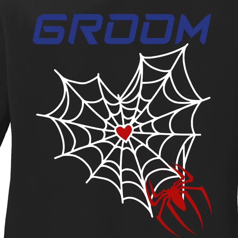 Spider Grooms Man Ladies Long Sleeve Shirt