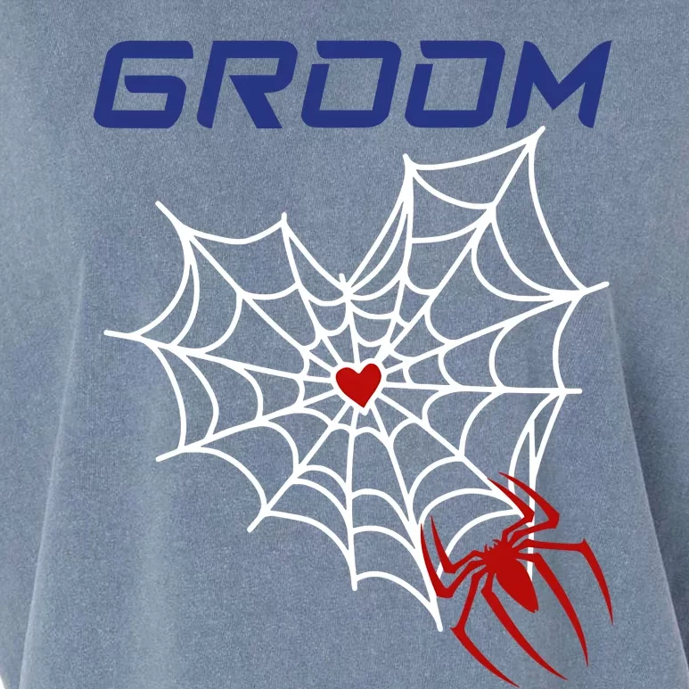 Spider Grooms Man Garment-Dyed Women's Muscle Tee