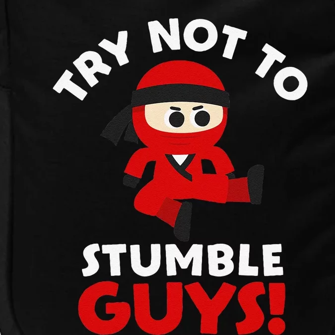 Stumble Guys Merch T Ninjas Games Stumble Guys Impact Tech Backpack