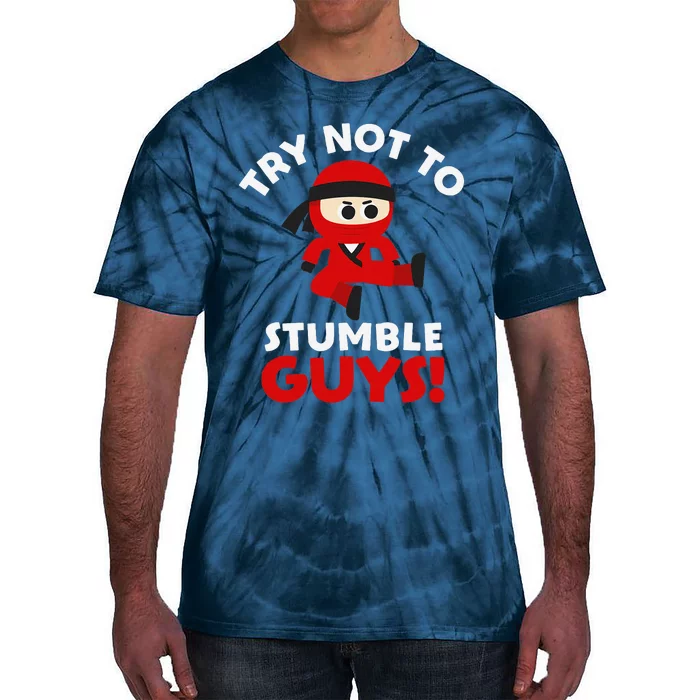 Stumble Guys Merch T Ninjas Games Stumble Guys Tie-Dye T-Shirt