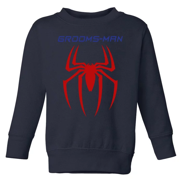 Spider Grooms Man Toddler Sweatshirt