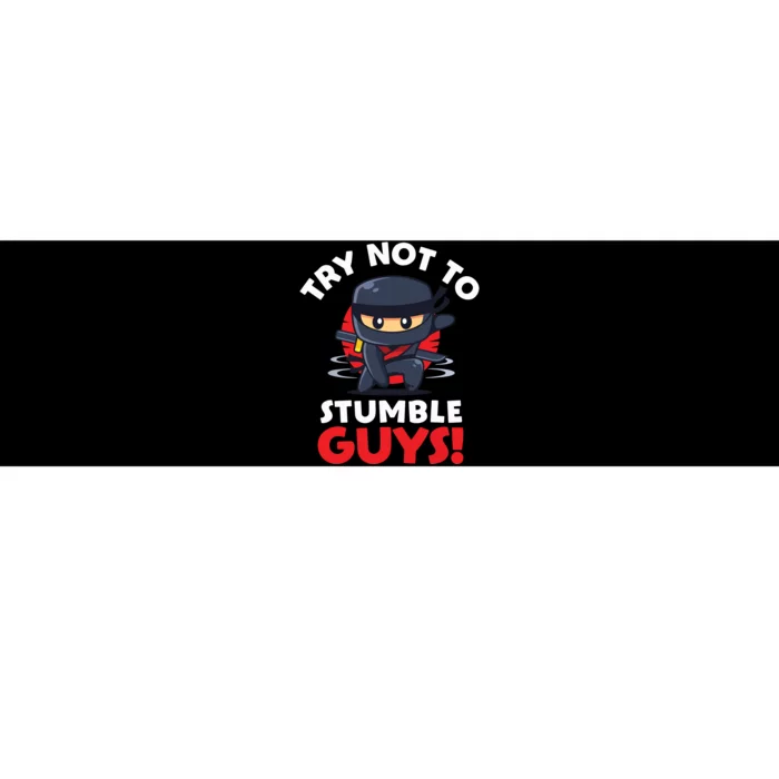 Stumble Guys Merch Ninjas Games Stumble Guys Bumper Sticker