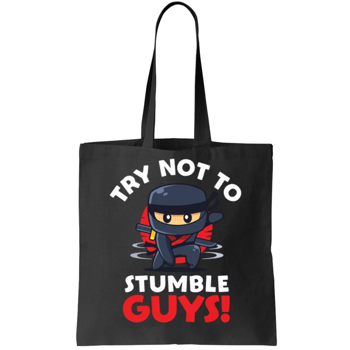 Stumble Guys Merch Ninjas Games Stumble Guys Tote Bag