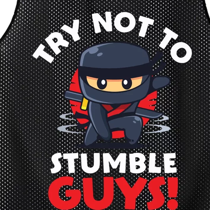 Stumble Guys Merch Ninjas Games Stumble Guys Mesh Reversible Basketball Jersey Tank