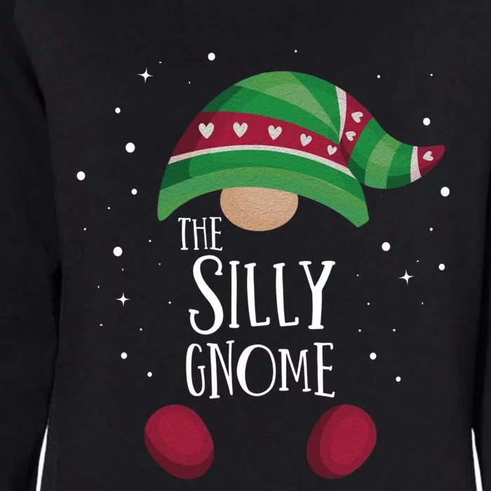 Silly Gnome Matching Christmas Pjs Family Pajamas Cool Gift Womens California Wash Sweatshirt