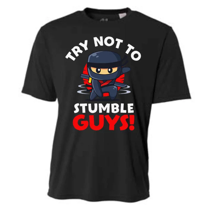 Stumble Guys Merch Ninjas Games Stumble Guys Gift Cooling Performance Crew T-Shirt