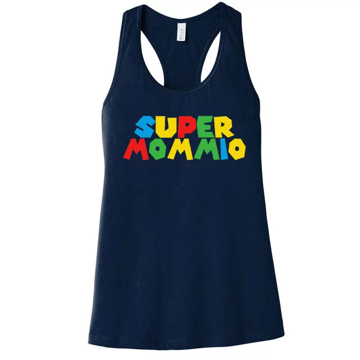 Super Gamer Mommio Women Day For Mothers Women's Racerback Tank