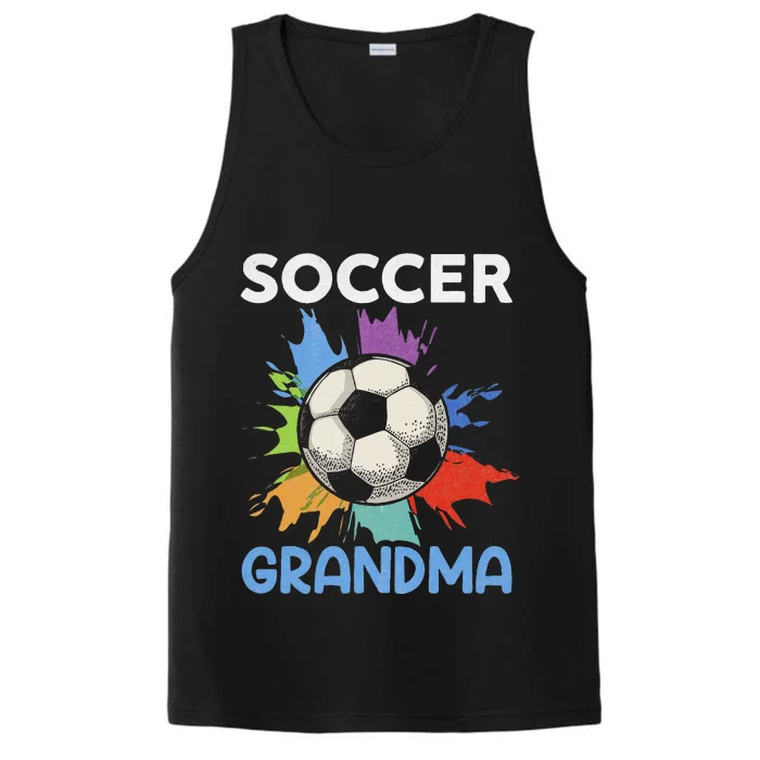 Soccer Grandma MotherS Day Gift Performance Tank