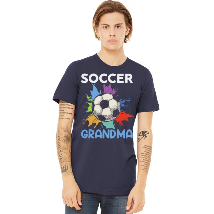 Soccer Grandma MotherS Day Gift Premium T-Shirt