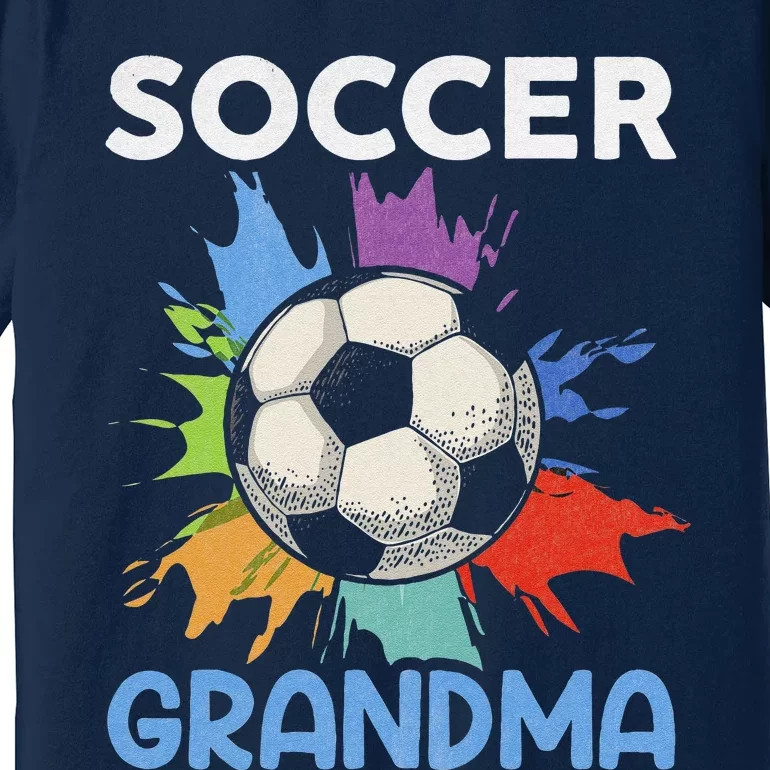 Soccer Grandma MotherS Day Gift Premium T-Shirt