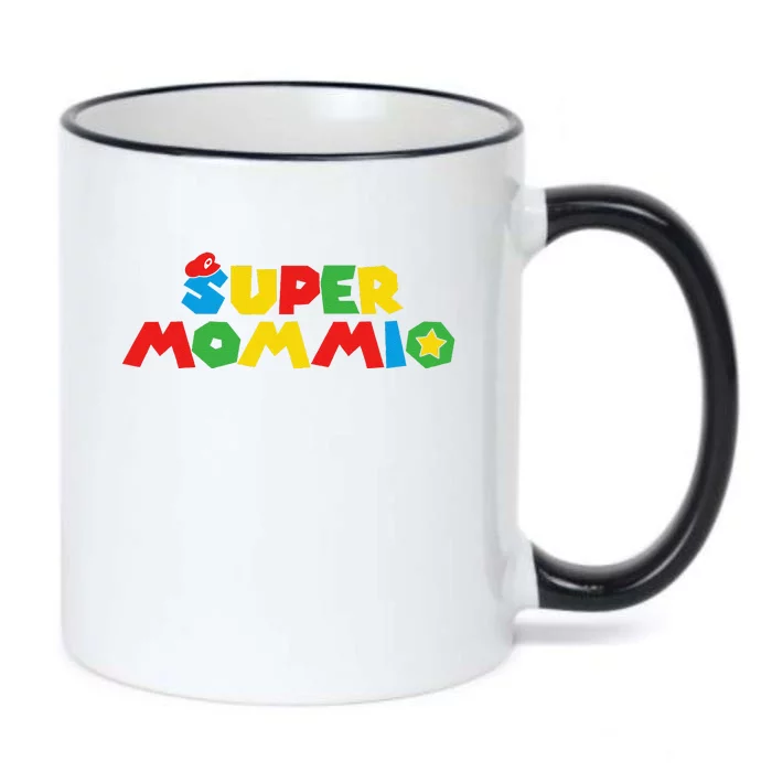 Super Gamer Mom Unleashed Celebrating Motherly Powers Black Color Changing Mug