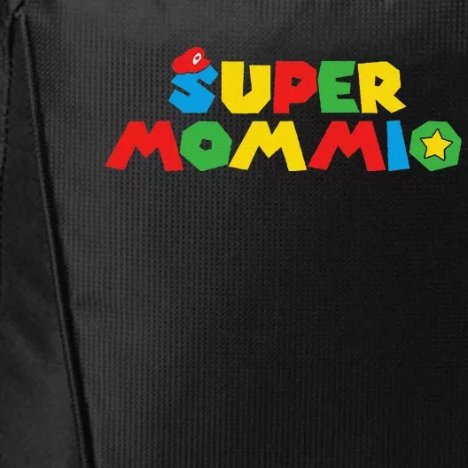 Super Gamer Mom Unleashed Celebrating Motherly Powers City Backpack