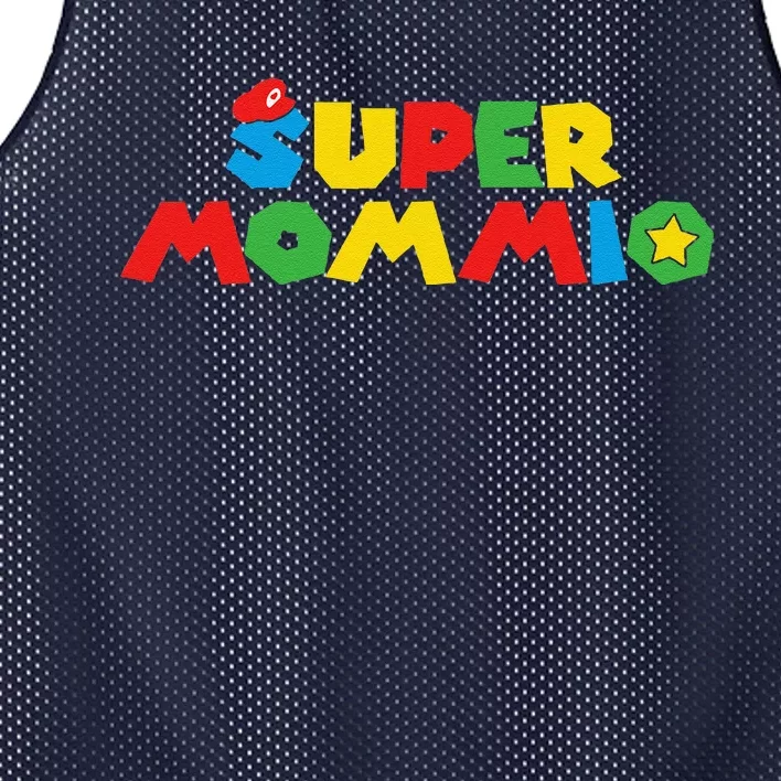 Super Gamer Mom Unleashed Celebrating Motherly Powers Mesh Reversible Basketball Jersey Tank