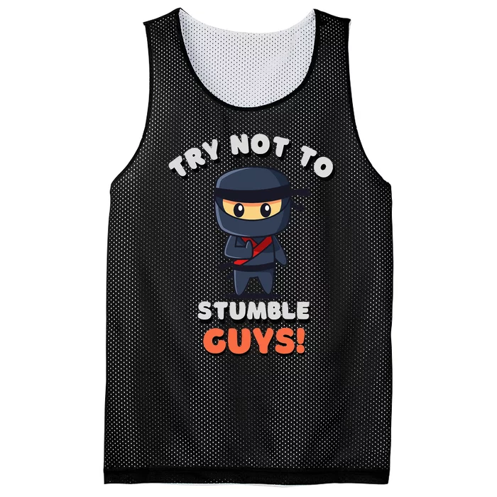 Stumble Guys Merch T Ninjas Games Stumble Guys Mesh Reversible Basketball Jersey Tank