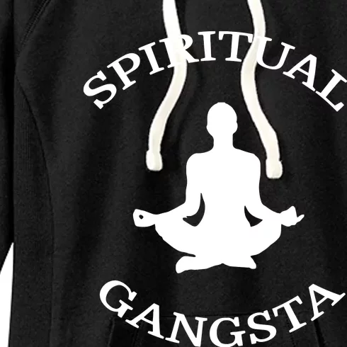 Spiritual Gangsta Men Womens Funny Yoga Women's Fleece Hoodie