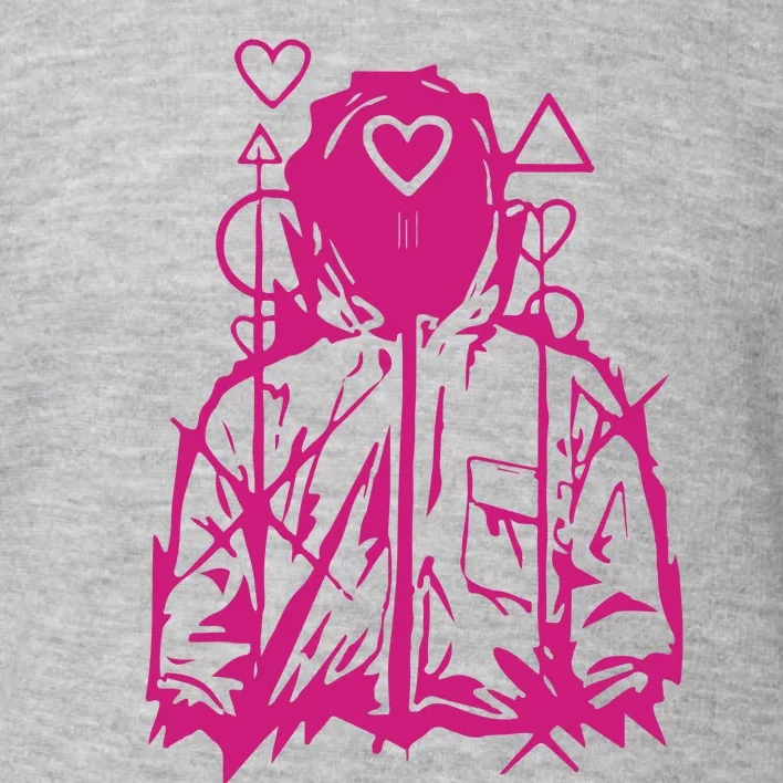 Squid Ga Me Heart Guard Toddler Sweatshirt