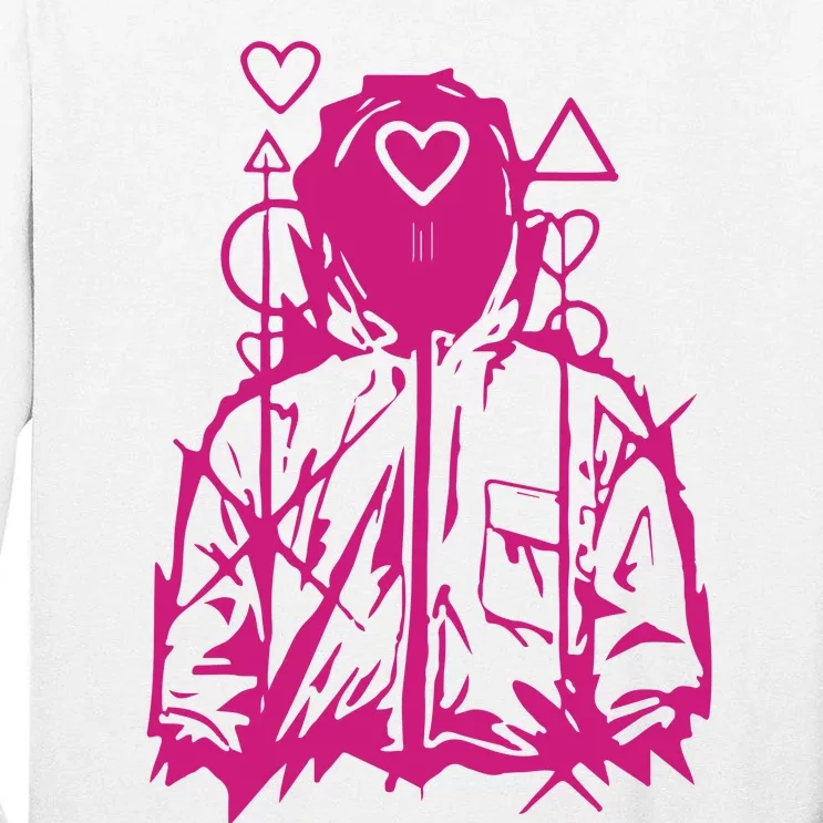 Squid Ga Me Heart Guard Tall Long Sleeve T-Shirt