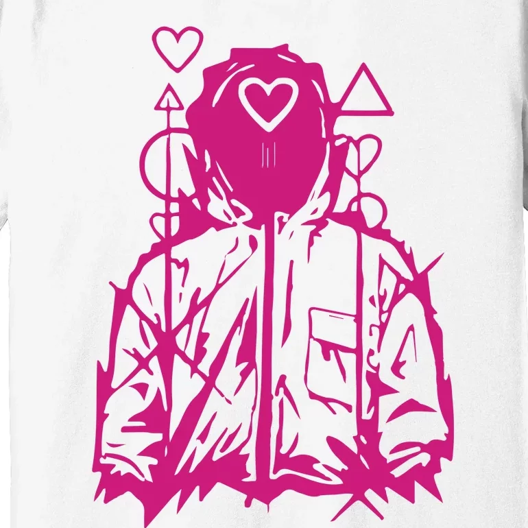 Squid Ga Me Heart Guard Premium T-Shirt