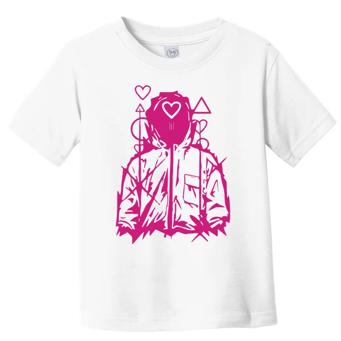 Squid Ga Me Heart Guard Toddler T-Shirt