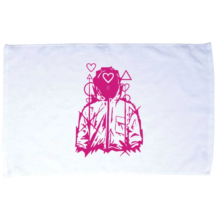 Squid Ga Me Heart Guard Microfiber Hand Towel