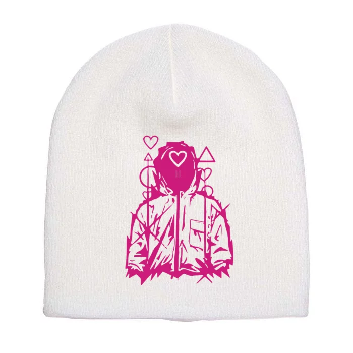 Squid Ga Me Heart Guard Short Acrylic Beanie