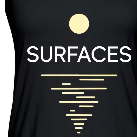 Surfaces Good Morning Tan Ladies Essential Flowy Tank