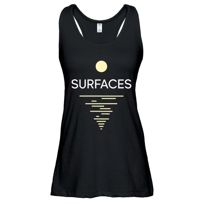 Surfaces Good Morning Tan Ladies Essential Flowy Tank