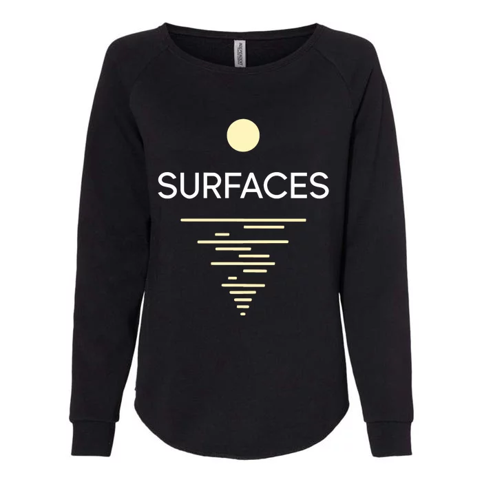 Surfaces Good Morning Tan Womens California Wash Sweatshirt