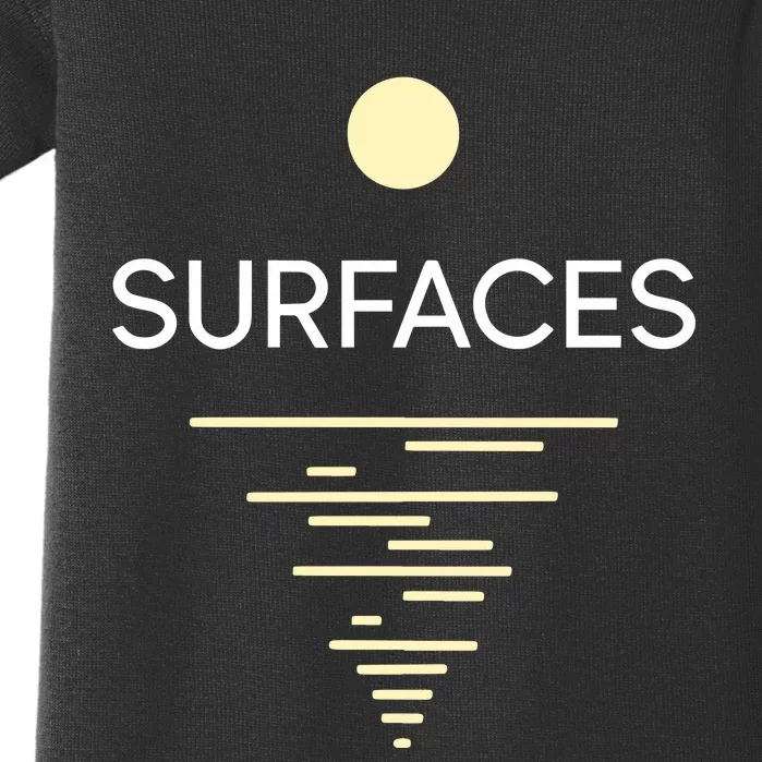 Surfaces Good Morning Tan Baby Bodysuit