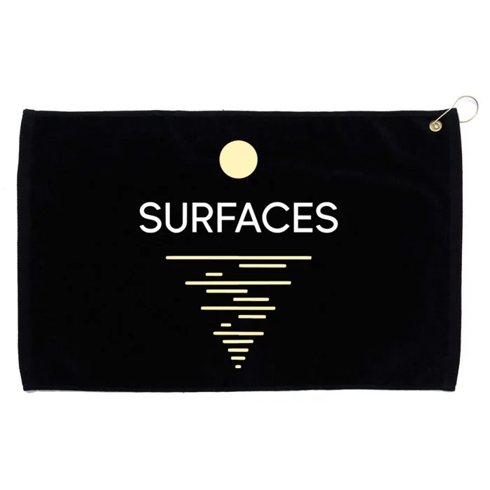 Surfaces Good Morning Tan Grommeted Golf Towel