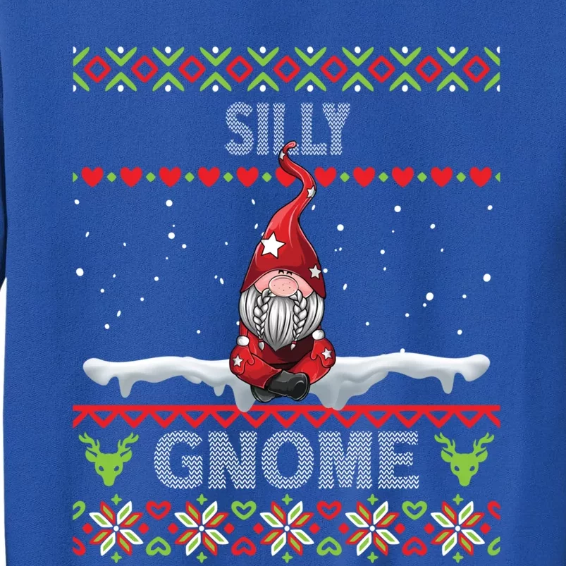 Silly Gnome Matching Family Christmas Ugly Pjs Funny Gift Sweatshirt