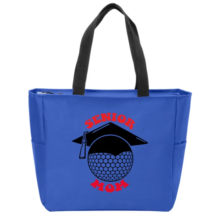 Senior Golf Mom Great Gift Zip Tote Bag