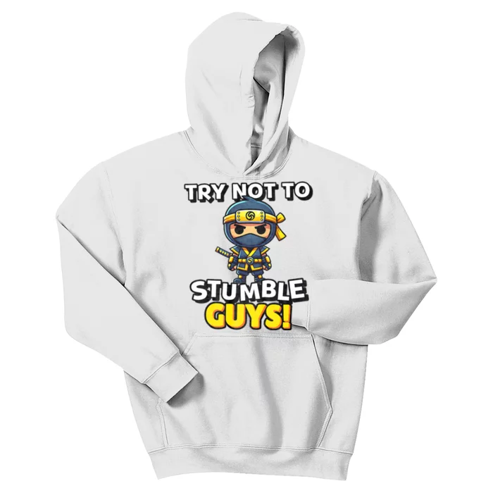 Stumble Guys Merch Ninjas Games Stumble Guys Kids Hoodie