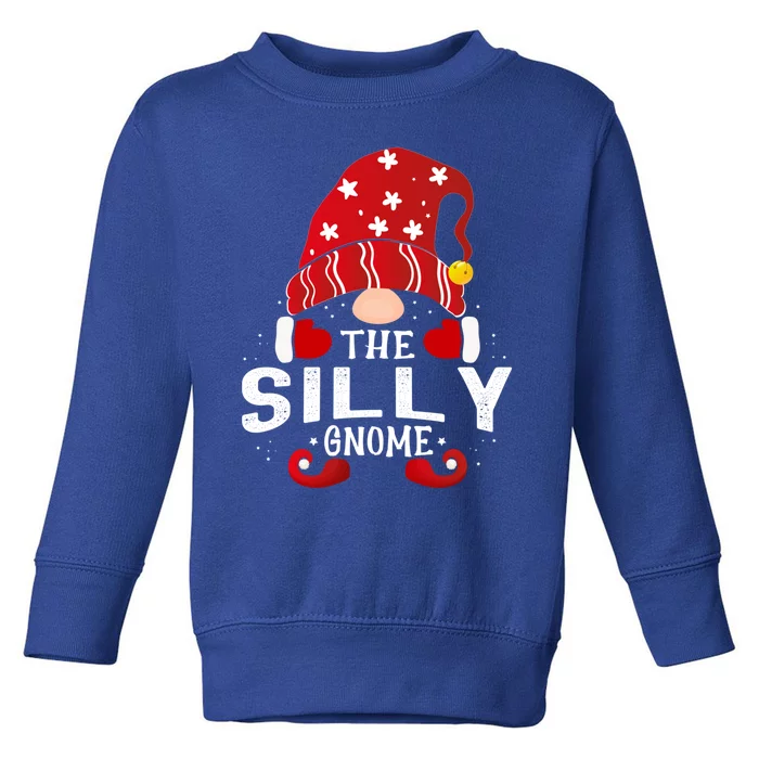 Silly Gnome Matching Christmas Pjs For Family Cute Gift Toddler Sweatshirt