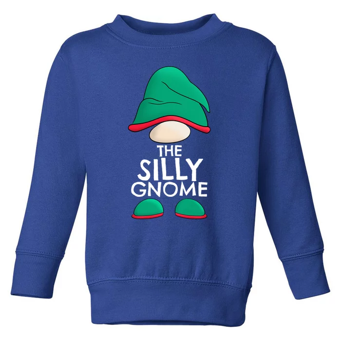 Silly Gnome Matching Family Christmas Pajama Outfits Xmas Gift Toddler Sweatshirt