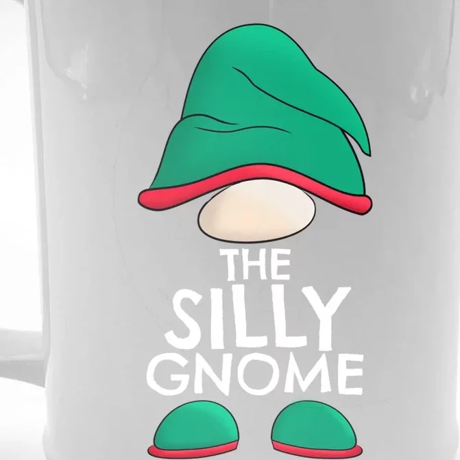 Silly Gnome Matching Family Christmas Pajama Outfits Xmas Gift Front & Back Beer Stein