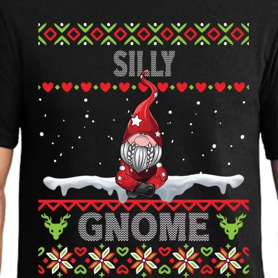 Silly Gnome Matching Family Christmas Ugly Pjs Funny Gift Pajama Set