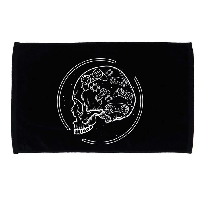 Skull Gaming Mind Control Microfiber Hand Towel