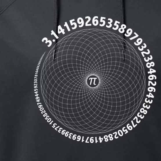 Sacred Geometry Math Science STEM 3.14 Pi Day Performance Fleece Hoodie