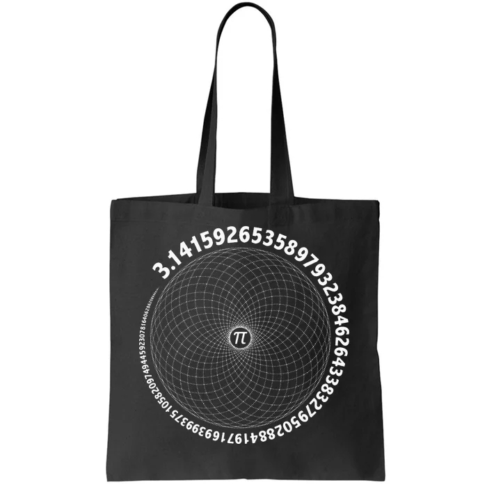 Sacred Geometry Math Science STEM 3.14 Pi Day Tote Bag